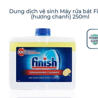 Dung dịch vệ sinh máy rửa bát Finish [khuyến mại 3 Viên Finish All-in-1]