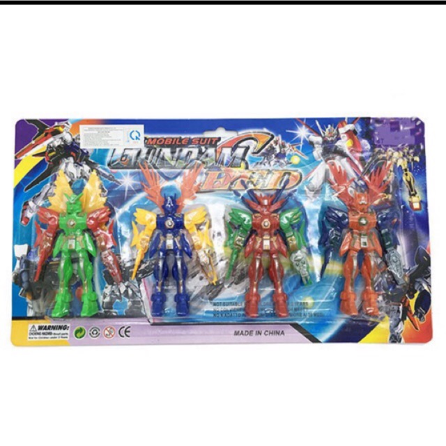 Đồ chơi 4 siêu nhân GUNDAM mini