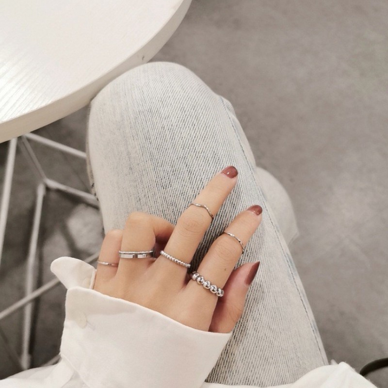 Set 7 Nhẫn Thời Trang Hàn Quốc
