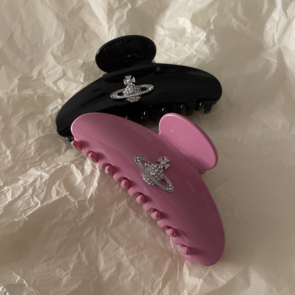 Saturn Kẹp Tóc Hình Cá Mập Phong Cách Hàn Quốc Cổ Điển Thời Trang Mùa Hè Dành Cho Bạn Nữ