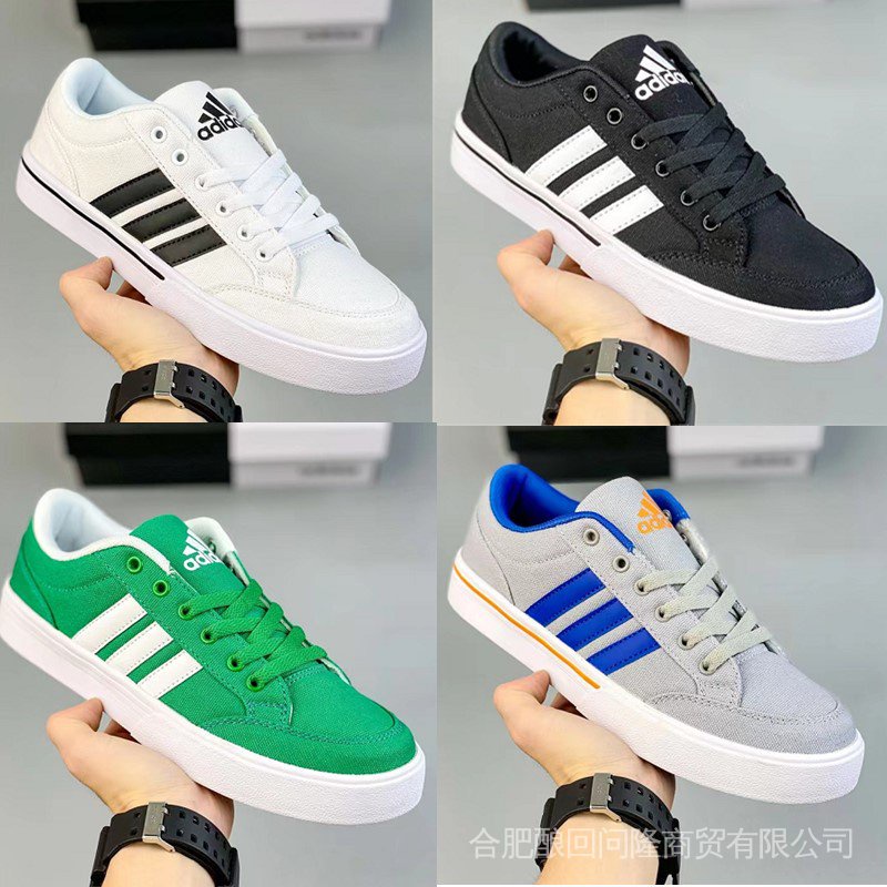 Giày Thể Thao Adidas vs 100% Chính Hãng Phối Sọc Trắng Đen Cá Tính