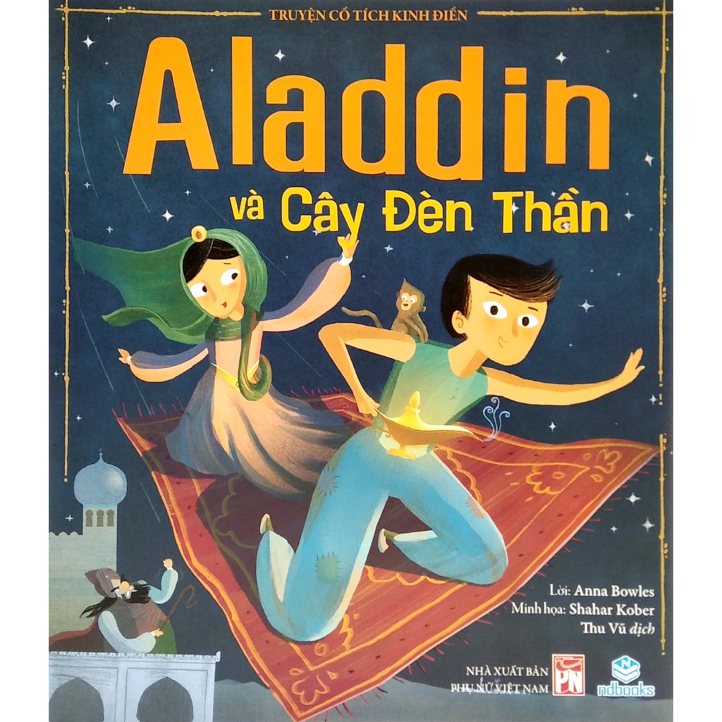 Sách Truyện Cổ Tích Kinh Điển - Aladdin Và Cây Đèn Thần