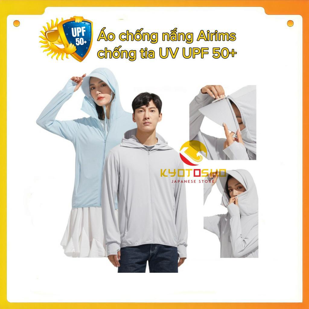 Áo chống nắng làm mát airism Uvf50+ hàng chuẩn 2023 săn sale full tem