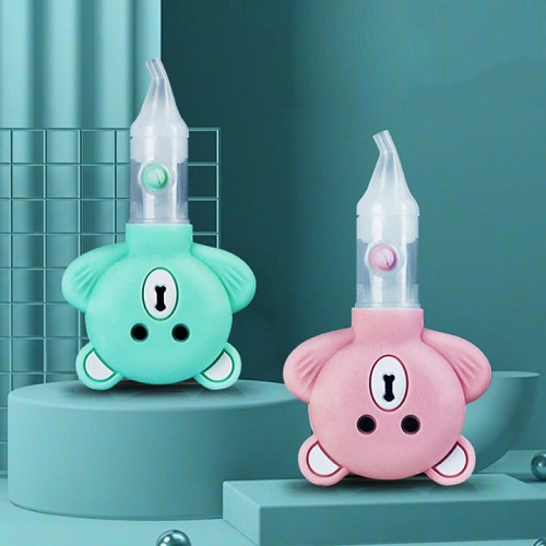 [Cứu Tinh Của Mẹ] Dụng Cụ Hút Mũi Hình Gấu, Chất Liệu Silicon Dành Cho Bé Yêu
