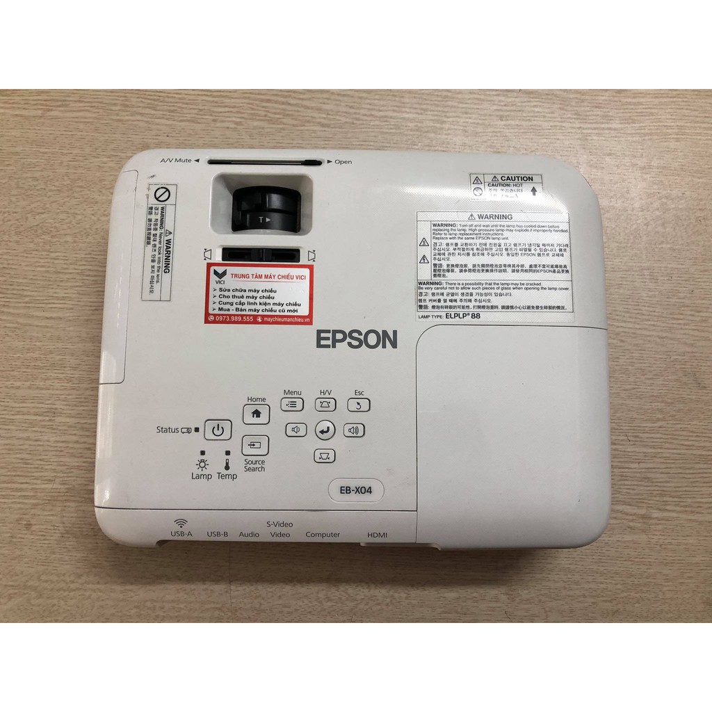 Máy chiếu cũ Epson EBX04 hình ảnh sắc nét