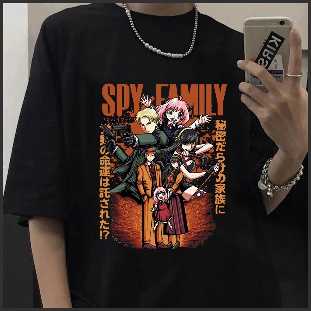 Áo Thun Anime Spy X Family Shirt Anya Forger Yor Forger Loid Forger độc đẹp giá rẻ cực HOT