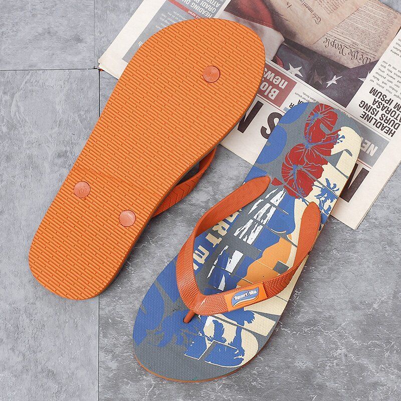 Dép Xỏ Ngón Nhẹ Nhàng Bền Bỉ Thời Trang Đi Biển Cho Nam / sandal / selipar lelaki / sandal lelaki