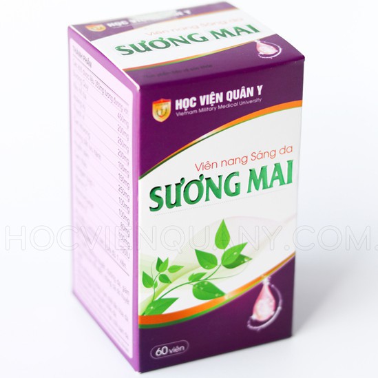 Viên Nang sáng da Sương Mai 💊 FREESHIP ️💊 Học Viện Quân Y