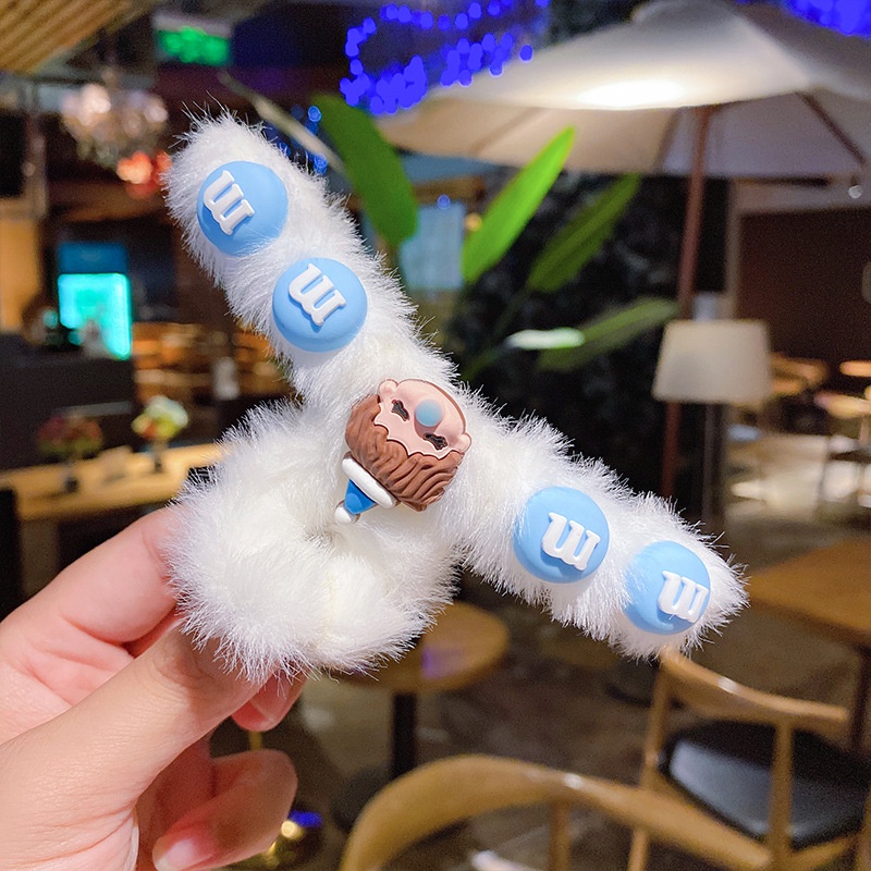 Kẹp tóc phủ lông mịn hot trend - UniLabel