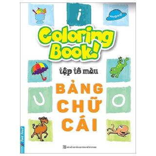 Sách - Coloring Book - Tập Tô Màu - Bảng Chữ Cái (Tái Bản)