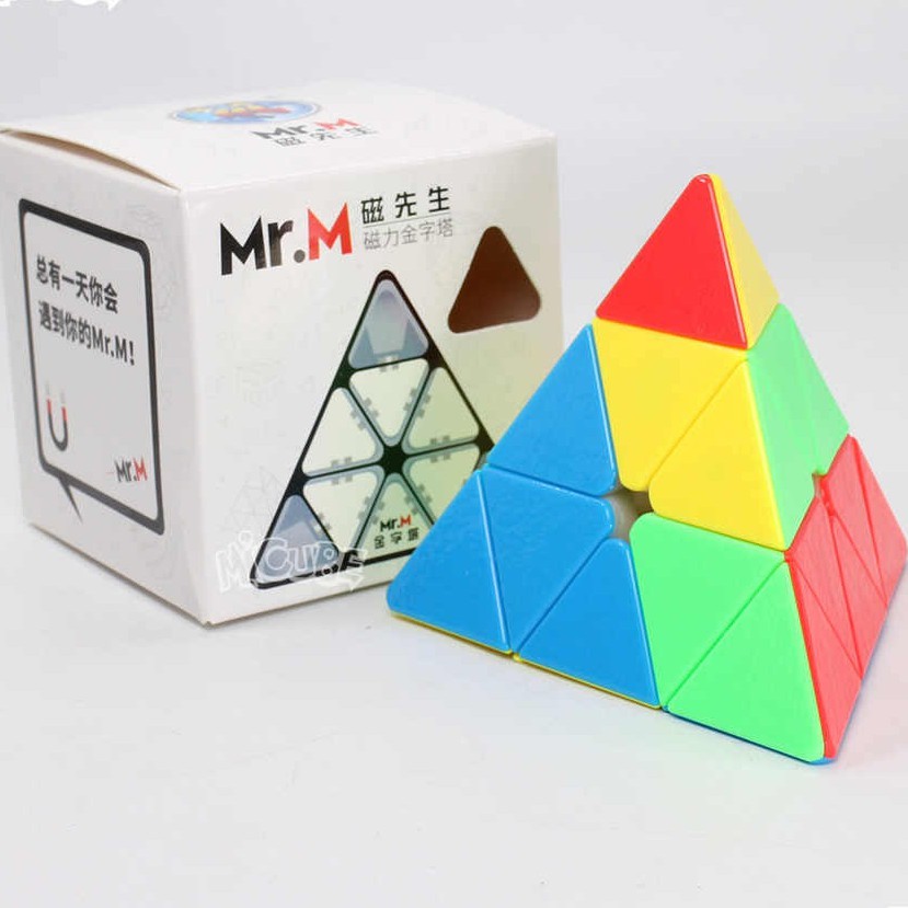 ShengShou Mr.M Magnetic Pyraminx Có Nam Châm Rubik Biển Thể 4 Mặt Rubik Tam Giác