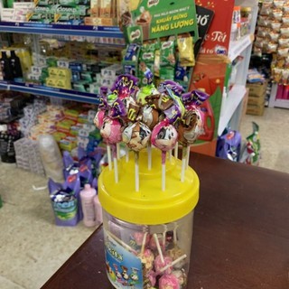 set 5 que Kẹo Mút Milkita/chupachup