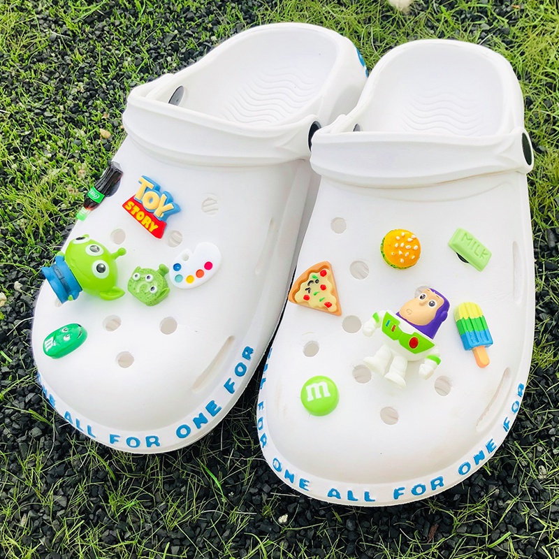 School Student DIY Jibitz Crocs Charm INS Crocs Charms Accessorie Jibitz Set Shoe Buckle Shoe Decoration Crocs Charm as a School Gift for Student