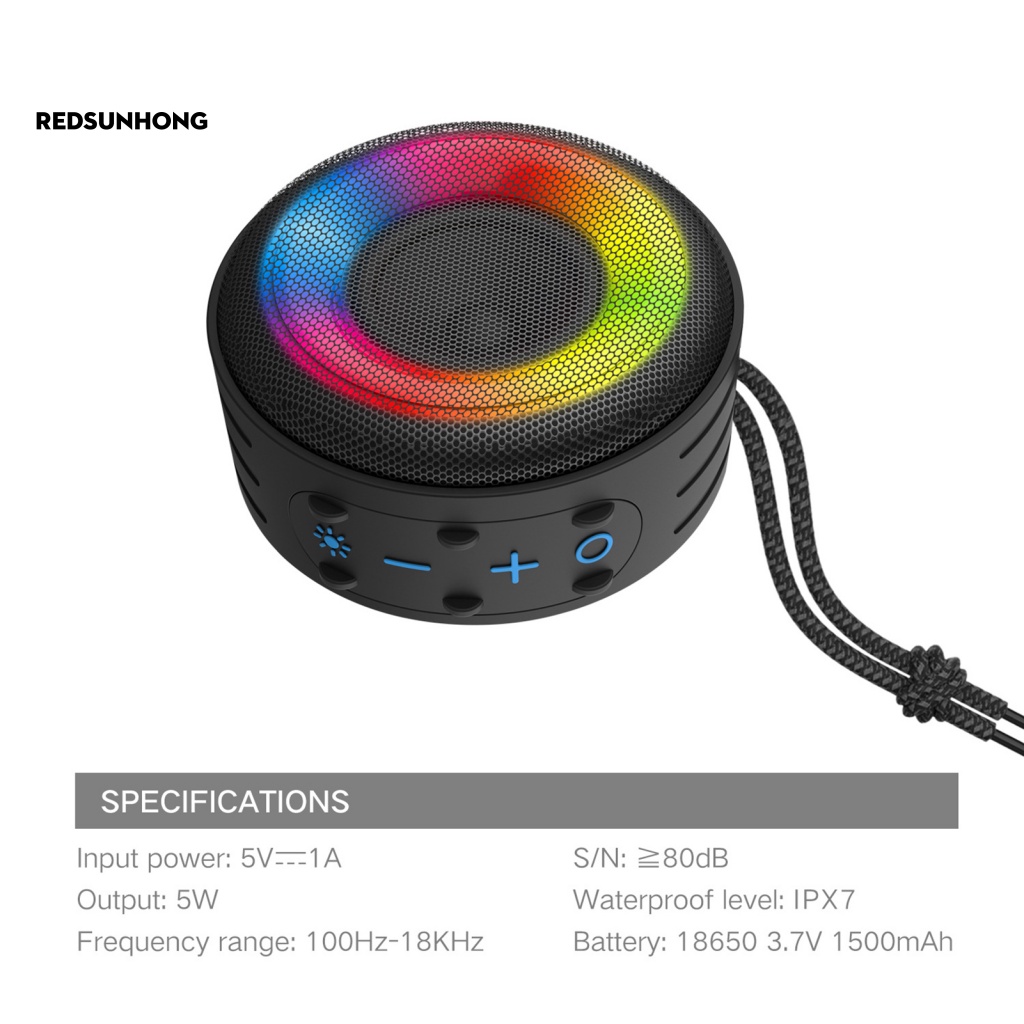 Loa Không Dây Bass Nặng Đa Năng Cho Hoạt Động Ngoài Trời