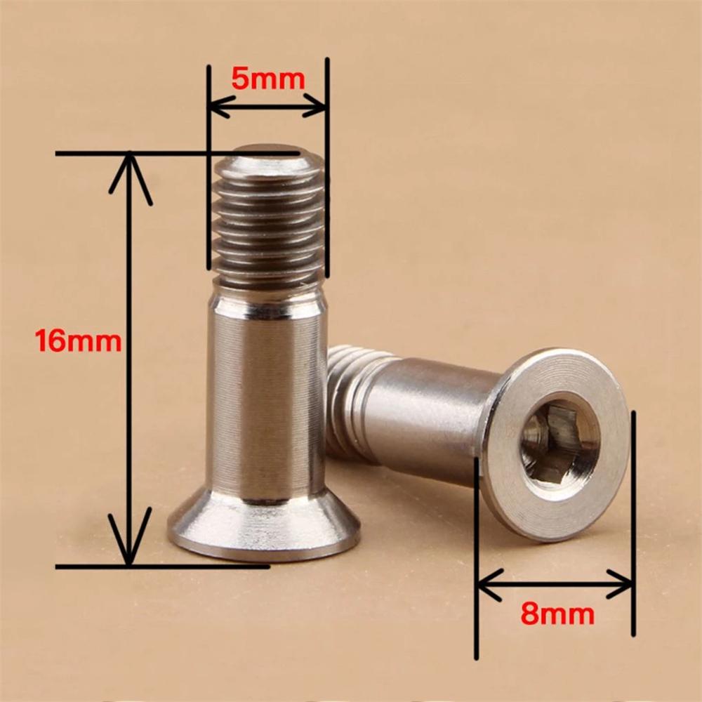 Bộ 2 Bu Lông M5 Bằng Hợp Kim Titan Cho Xe Đạp