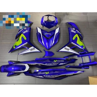 Tem rời exciter 150 xanh gp movitar - decal ruby