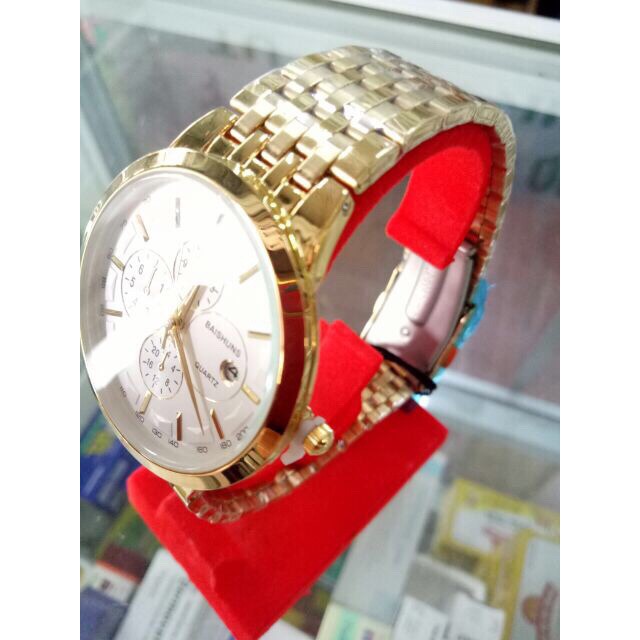 đồng hồ nam baishuns "KHỞI NGHIỆP" dây vàng may mắn giá siêu rẻ | BigBuy360 - bigbuy360.vn