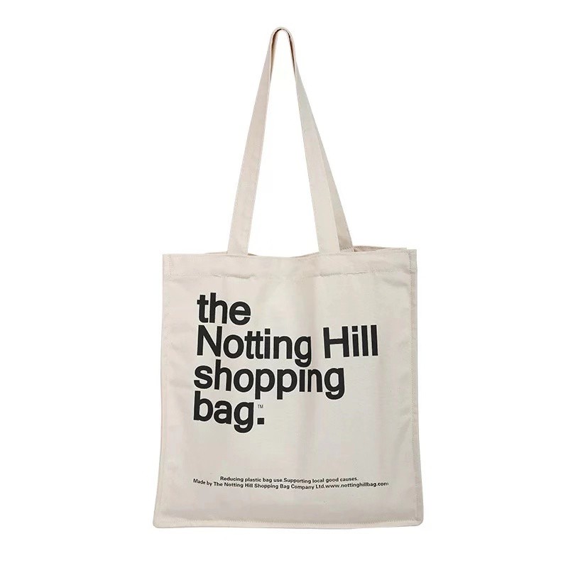 Túi tote vải canvas Notting hill form đáy vuông ulzzang hàn quốc
