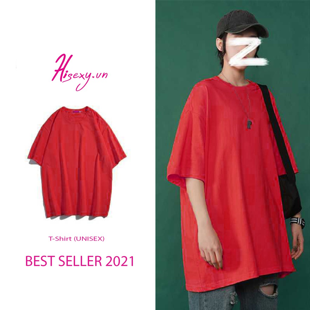 Áo Thun Trơn Unisex T-Shirt01 Hisexy.vn Cộc Tay