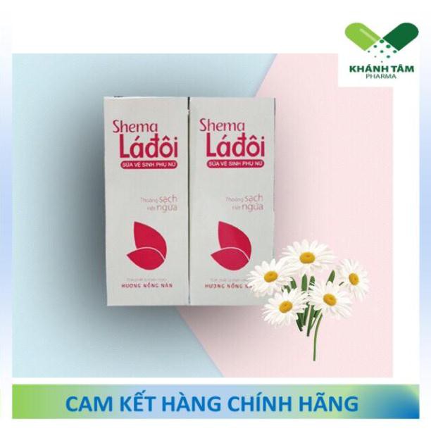 ! Dung dịch vệ sinh Shema Lá Đôi 100ml, 200ml [Shima, sema, shemar]