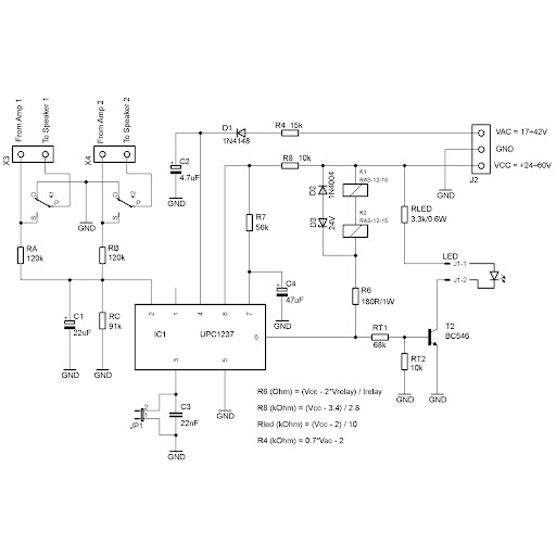 C13 IC Bảo Vệ Loa UPC1237 H1237 C1237 1237