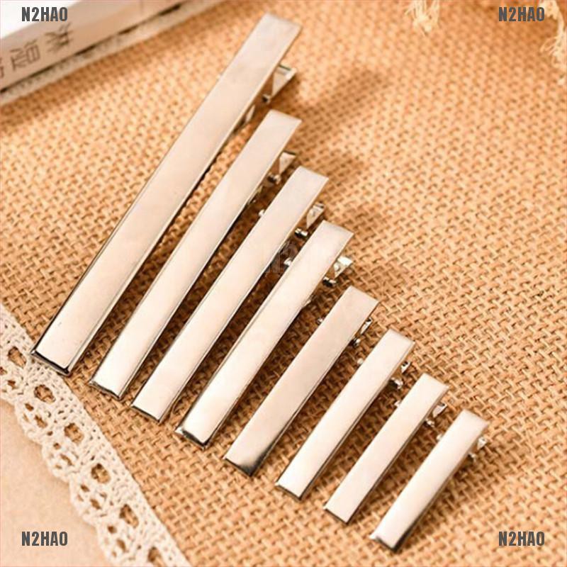 Set 20 kẹp tóc kim loại kiểu miệng cá sấu cỡ 3.2-9.7cm cho nữ