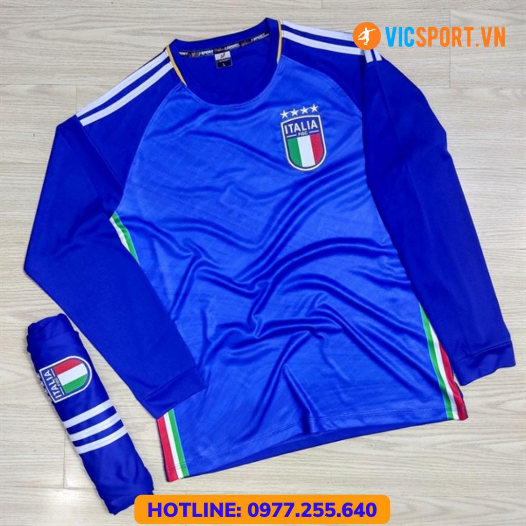 Áo Bóng Đá Tay Dài, Quần Áo Đá Banh Thủ Môn Đội Tuyển Quốc Gia Thun Lạnh Thoáng Mát 2023 -  Vicsport