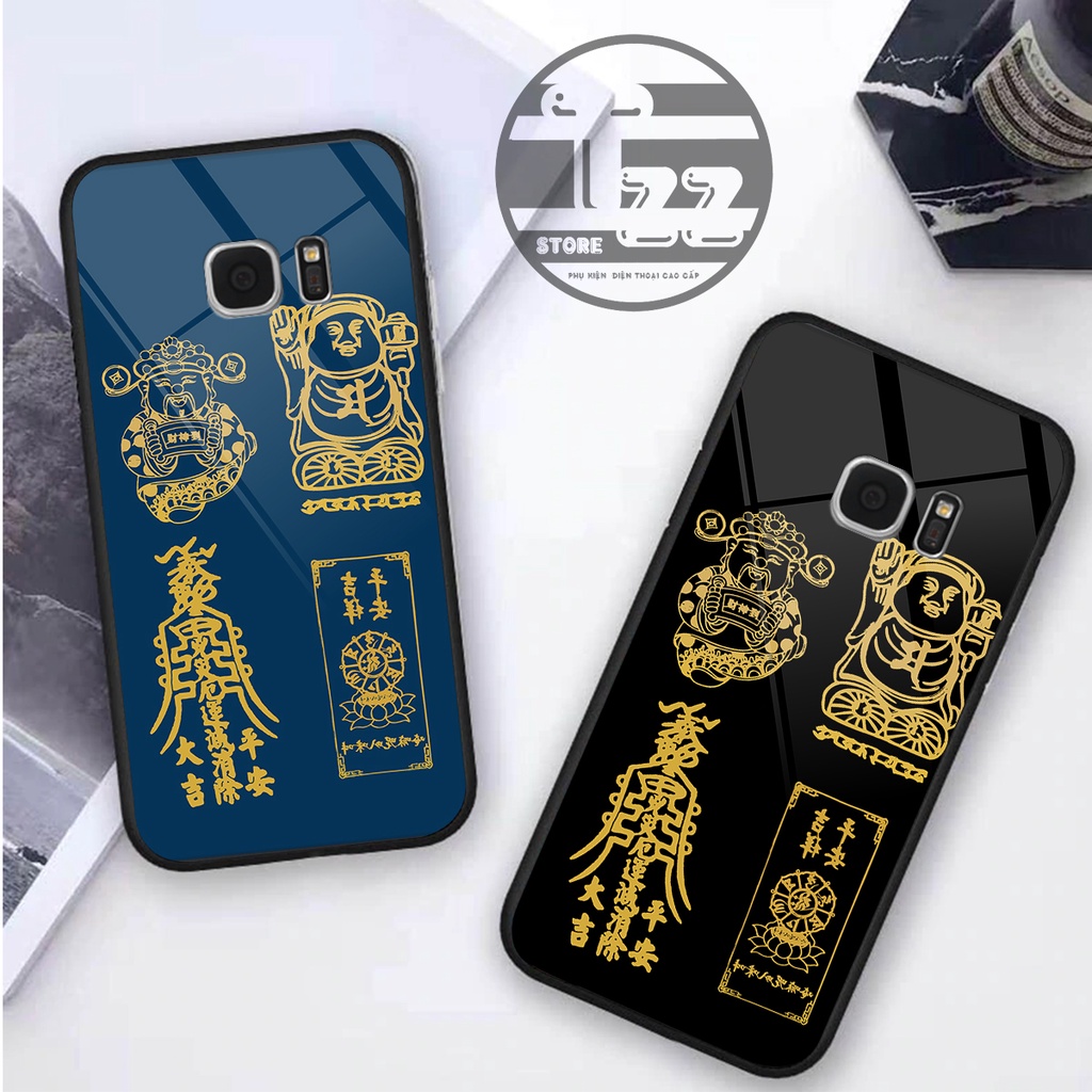 Ốp lưng KÍNH Samsung S7 / S7 EGDE in hình 3D LINH PHÙ- TÀI LỘC- MANG LẠI MAY MẮN CHO CHỦ NHÂN