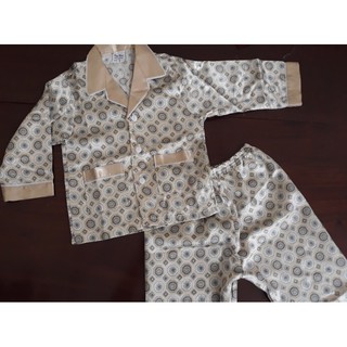 (Ảnh thật) Pijama phi bóng dài tay cho bé