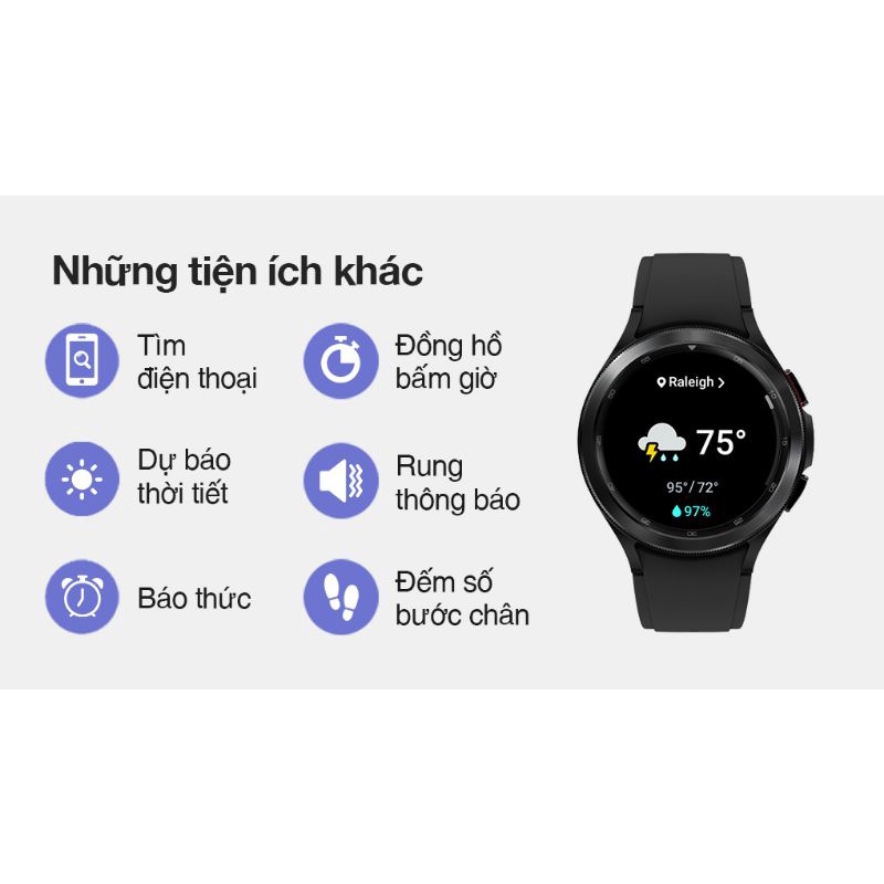 [ WATCH 4 CLASSIC ] Đồng hồ Samsung Galaxy Watch 4 Classic 42mm 46mm LTE / GPS ( R885 R880 R890 R895 ) - Hàng chính hãng