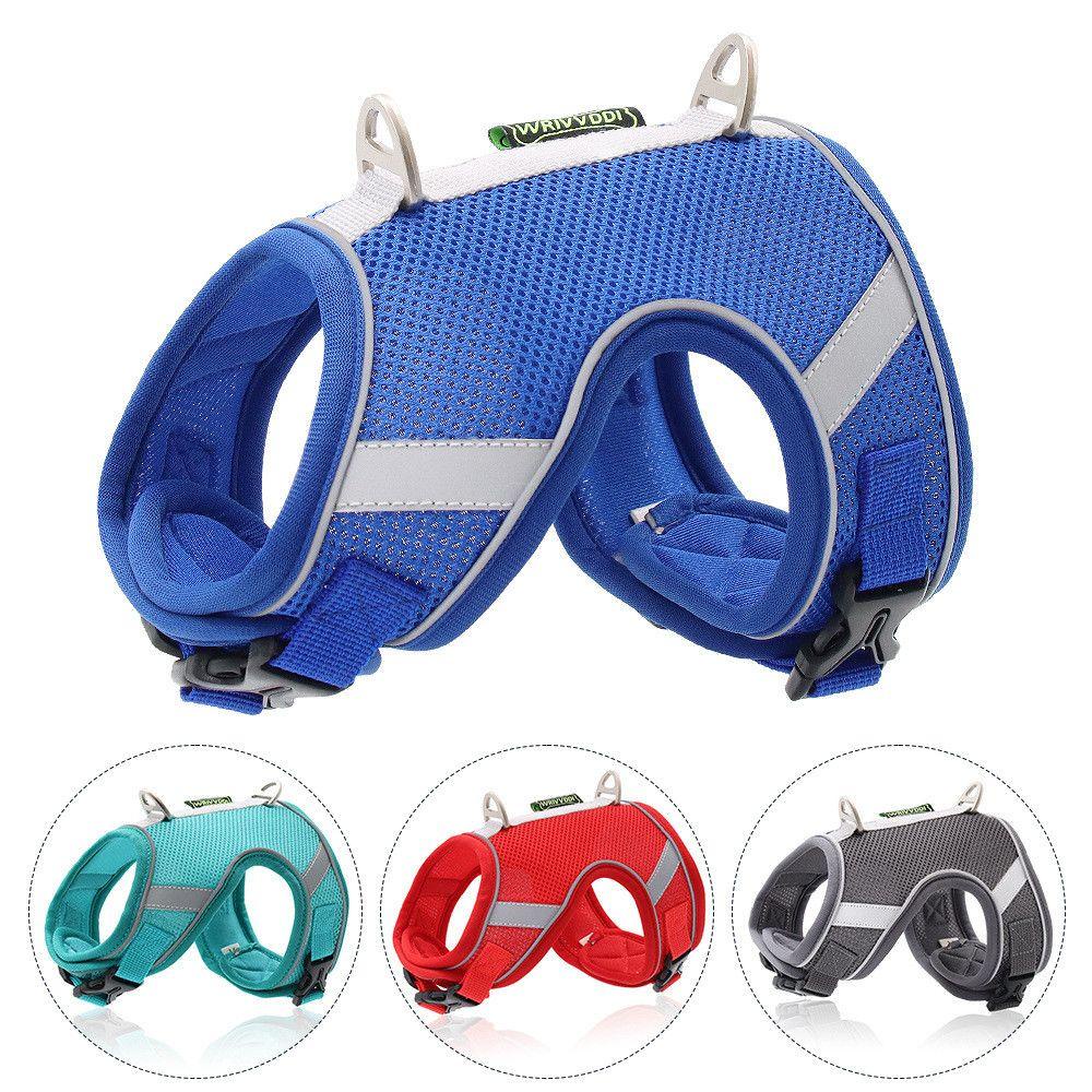WATTLE Áo Vest Kèm Dây Dắt Thú Cưng Phản Quang Tiện Dụng