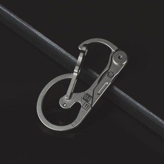 Móc khoá Titanium Rovyvon Utility U4 Keychain Carabiner Knife