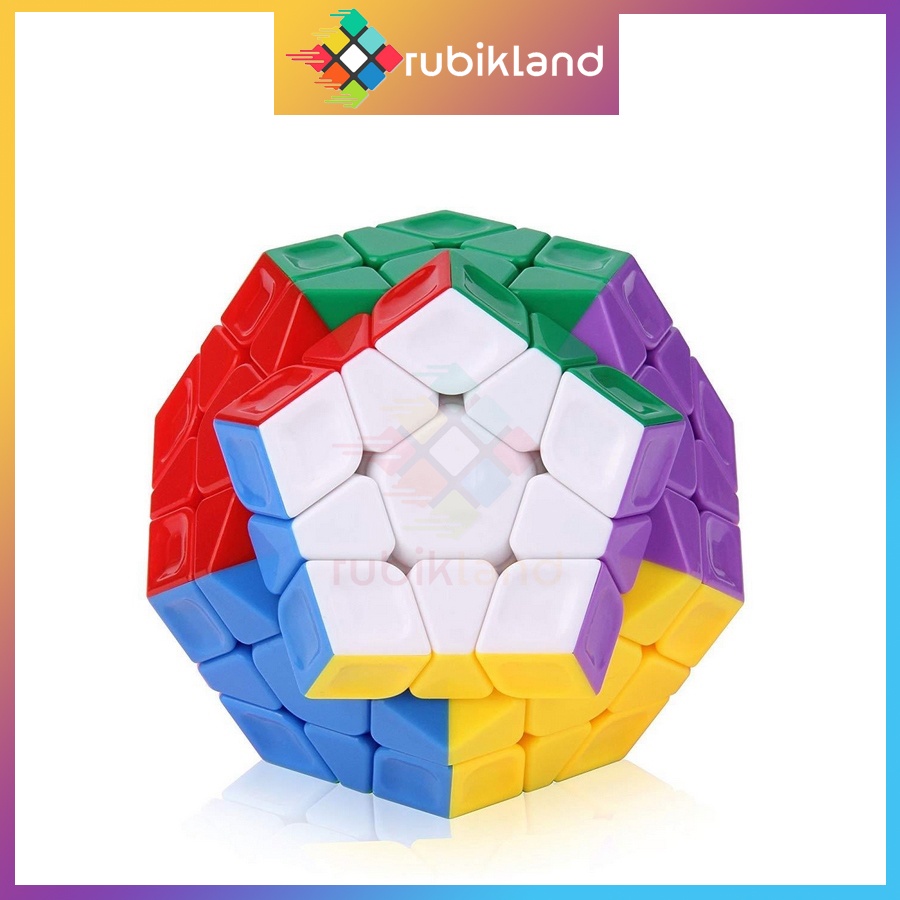 Rubik Bright Color 2x2 3x3 4x4 5x5 Pyraminx Megaminx Mastermorphix Đồ Chơi Trí Tuệ Rubic