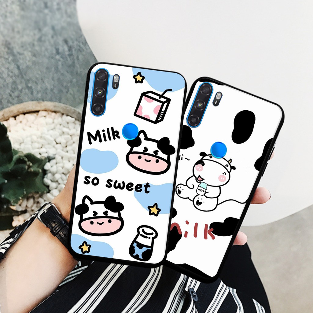 [RẺ VÔ ĐỊCH] ỐP LƯNG VSMART ACTIVE 1/ ACTIVE 1 PLUS/ ACTIVE 3 HỌA TIẾT BÒ SỮA SIÊU ĐẸP SIÊU RẺ