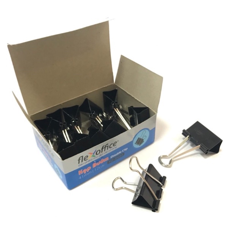 Kẹp bướm 41mm Flexoffice FO-DC05