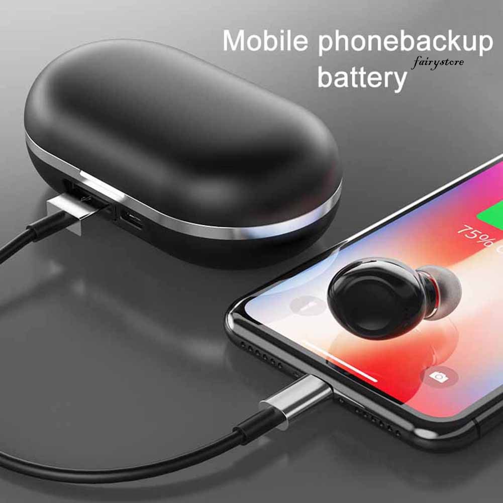 Tai Nghe Bluetooth 5.0 Fs + Tws Kèm Hộp Sạc