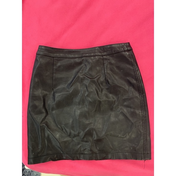 chân váy da 2hand size m