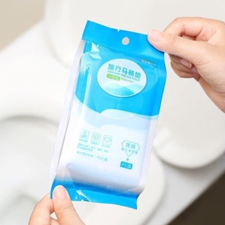 Giấy lót bồn cầu - combo 30 tờ