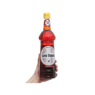 Nước mắm Liên Thành nhãn bạc chai 600ml