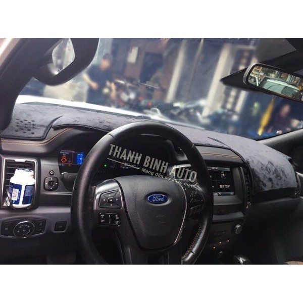 thảm taplo nhung Ranger Wild Trak 2016