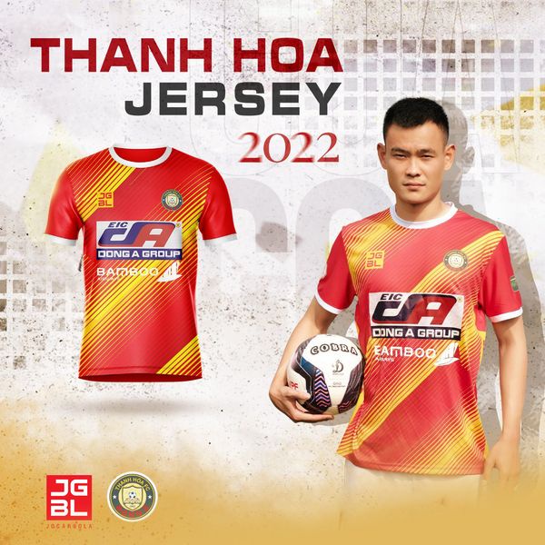 Bộ Quần Áo Bóng Đá Jogarbola clb Đông Á Thanh Hoá 2022