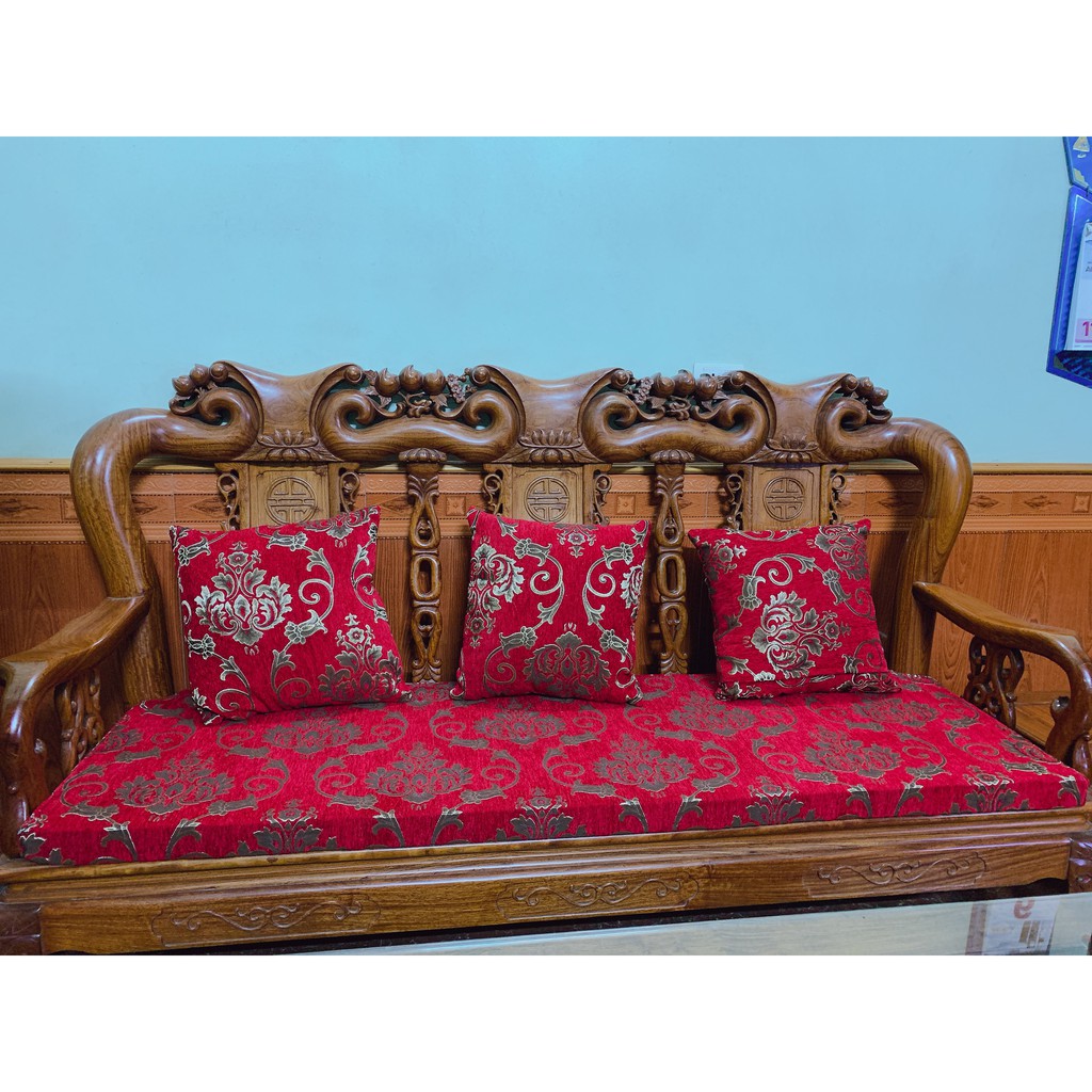 Đệm ghế sang trọng cho ghế gỗ theo yêu cầu