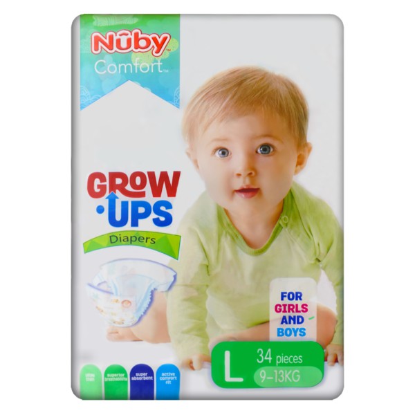 Tã dán Nuby siêu mỏng siêu thoáng siêu thấm size S40/M36/L34