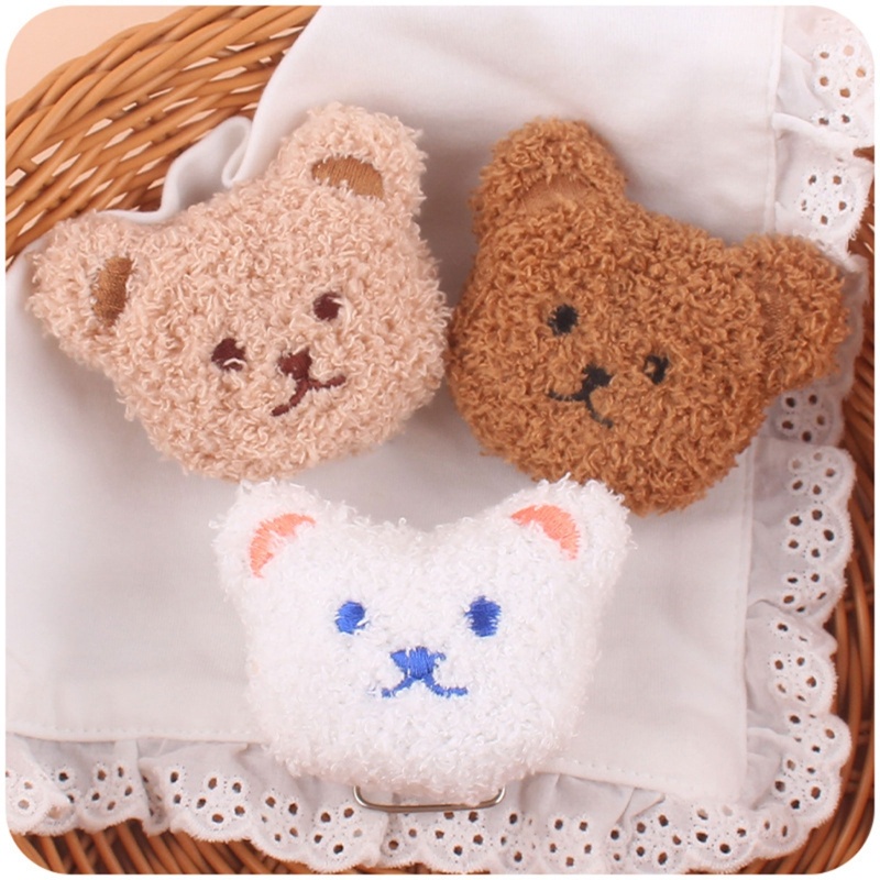 Kẹp Núm Ti Giả Chống Thất Lạc Hình Gấu Hoạt Hình Dễ Thương Cho Bé