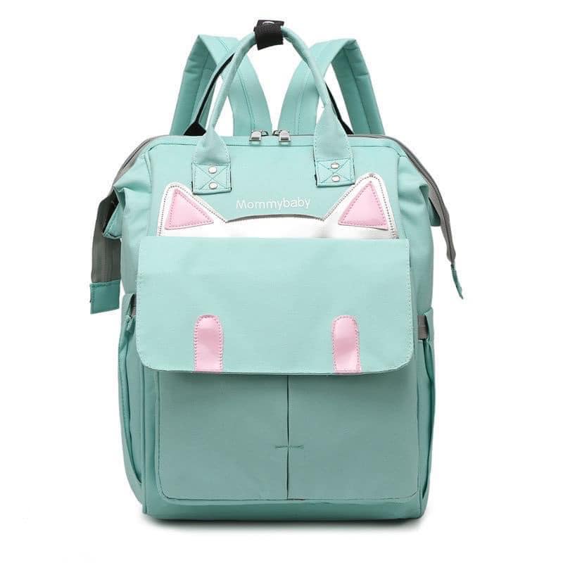 BALO BỈM SỮA TAI MÈO MOMMY BAG MẪU MỚI CÁ TÍNH