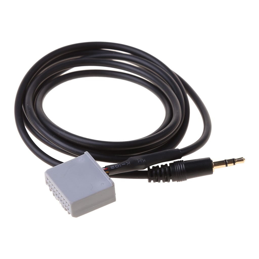 HS Car 3.5mm AUX-in Audio Cable Adapter For Honda Civic 2006-2013 CRV 2008-2013