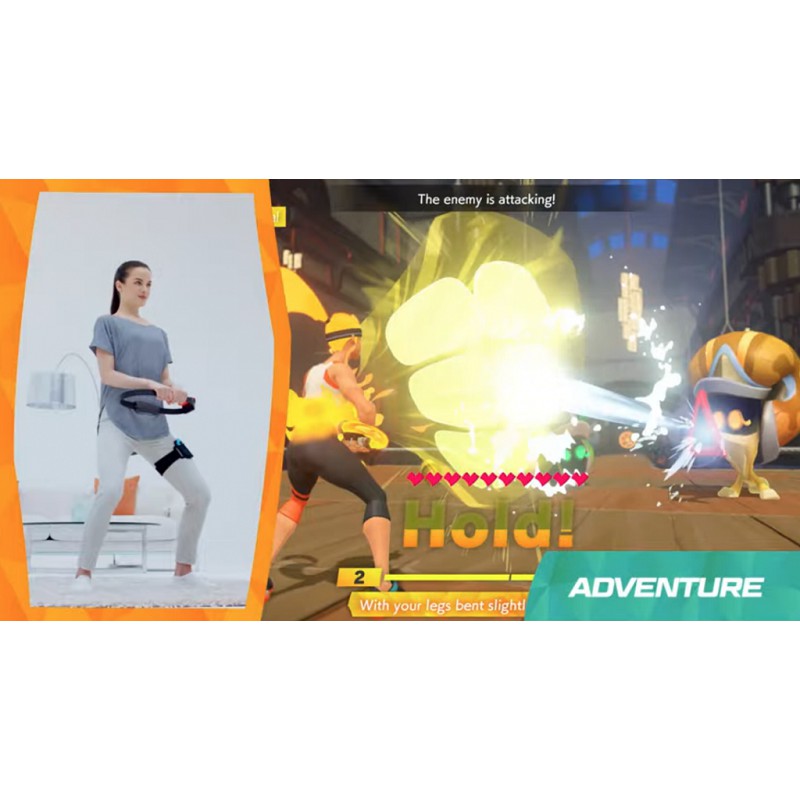 Bộ RingFit Adventure tập thể dục + Máy Nintendo Switch V2 Pin trâu