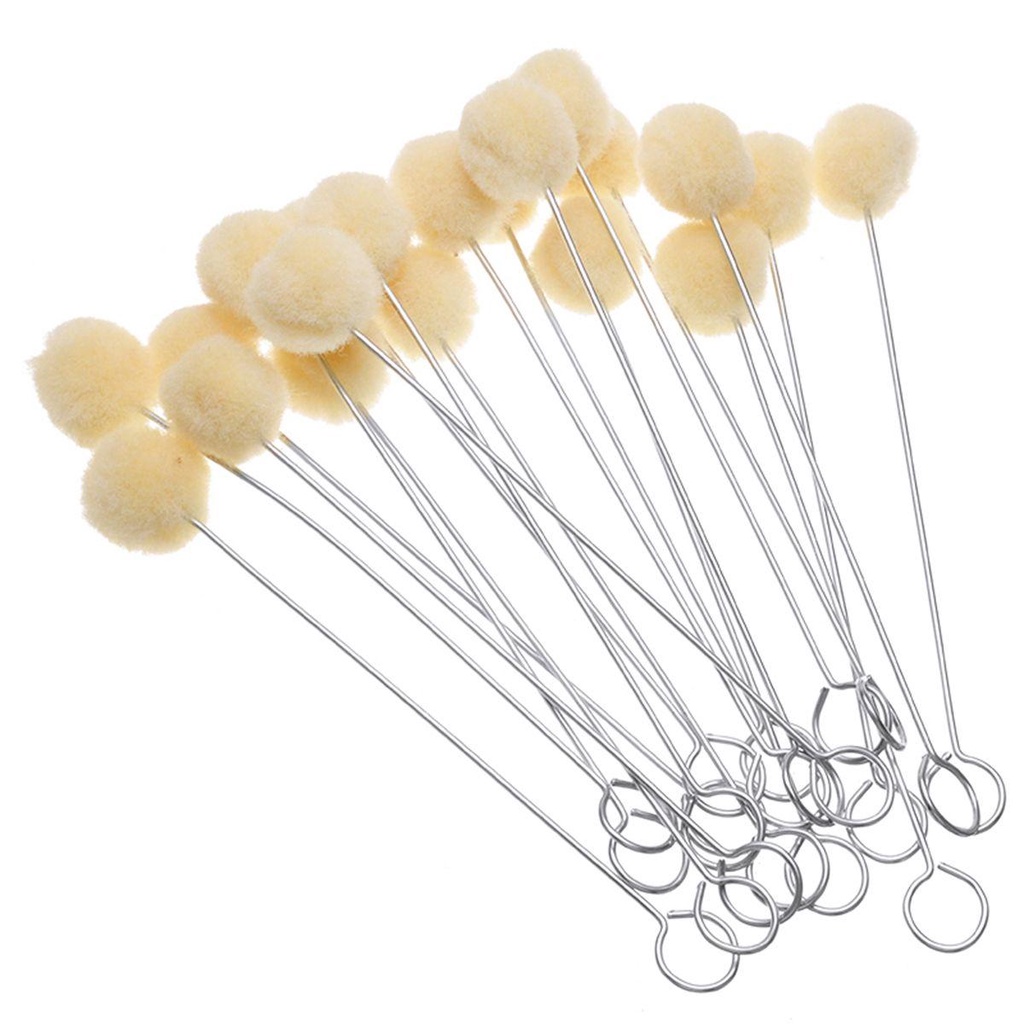 Set 100 Màu Nhuộm Da Thủ Công DIY Với Tay Cầm Kim Loại Tiện Lợi