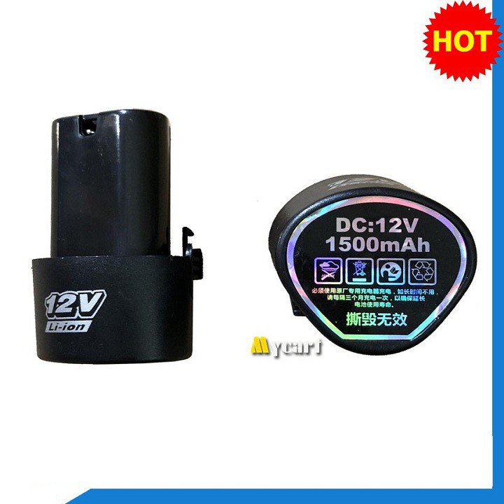 Pin Máy Khoan Cầm Tay 12 V Li-Ion 1500mAh