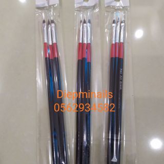 Bộ cọ bản, cọ vẽ 3 cây